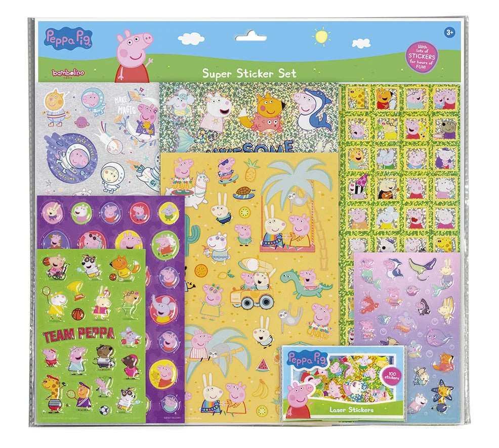 Peppa Pig Stickerset Groot - Image 2