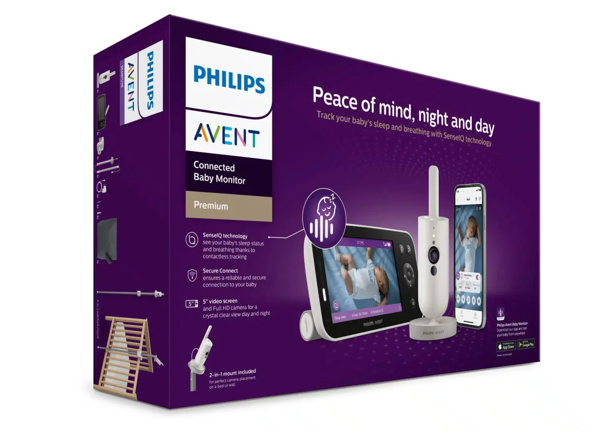 Philips Avent Babyfoon Wifi + Lqsense - Image 2