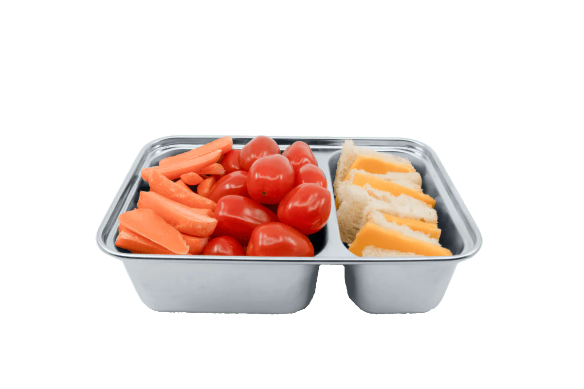 Pura Lunchbox Rvs Large + Silicone Band Moss - Image 5