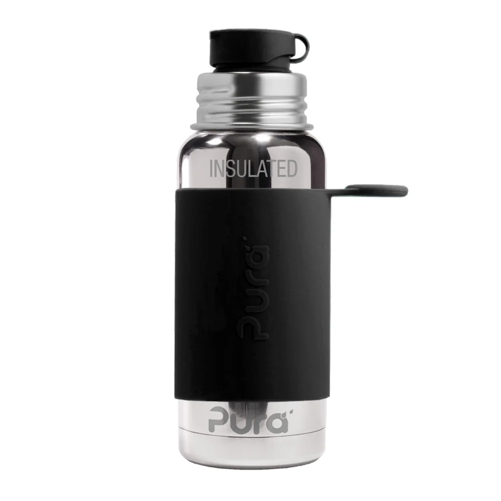 Pura Thermosfles Sport Zwart 475Ml