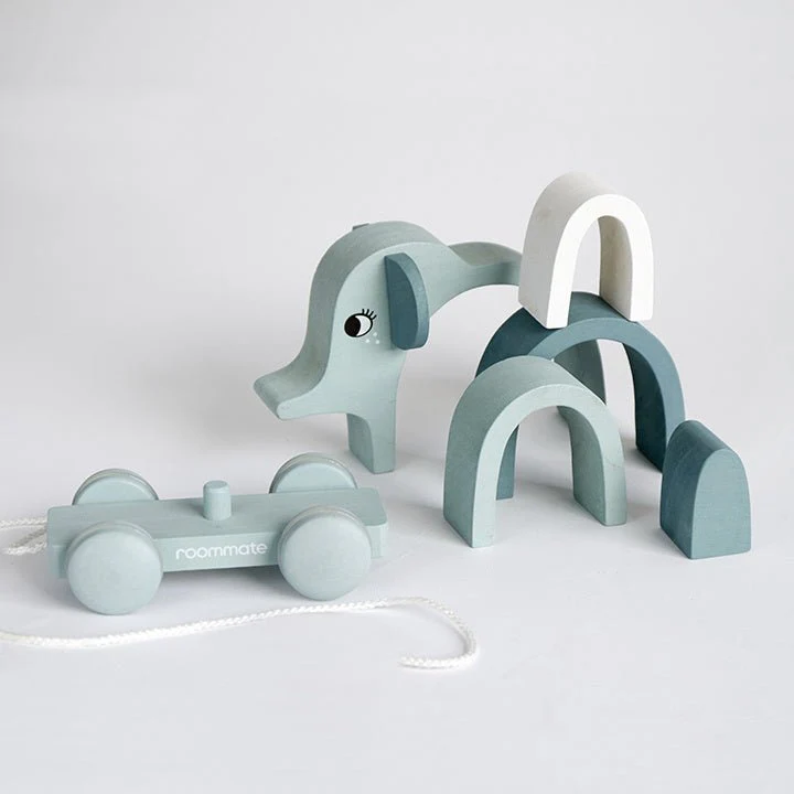Roommate Trekfiguur Stacking Toy Elephant - Image 4