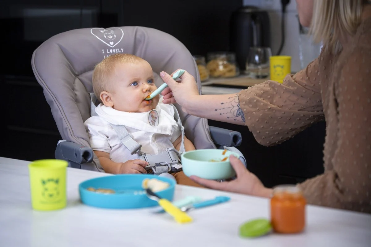 Sophie de Giraf Babybord Blauw - Image 3