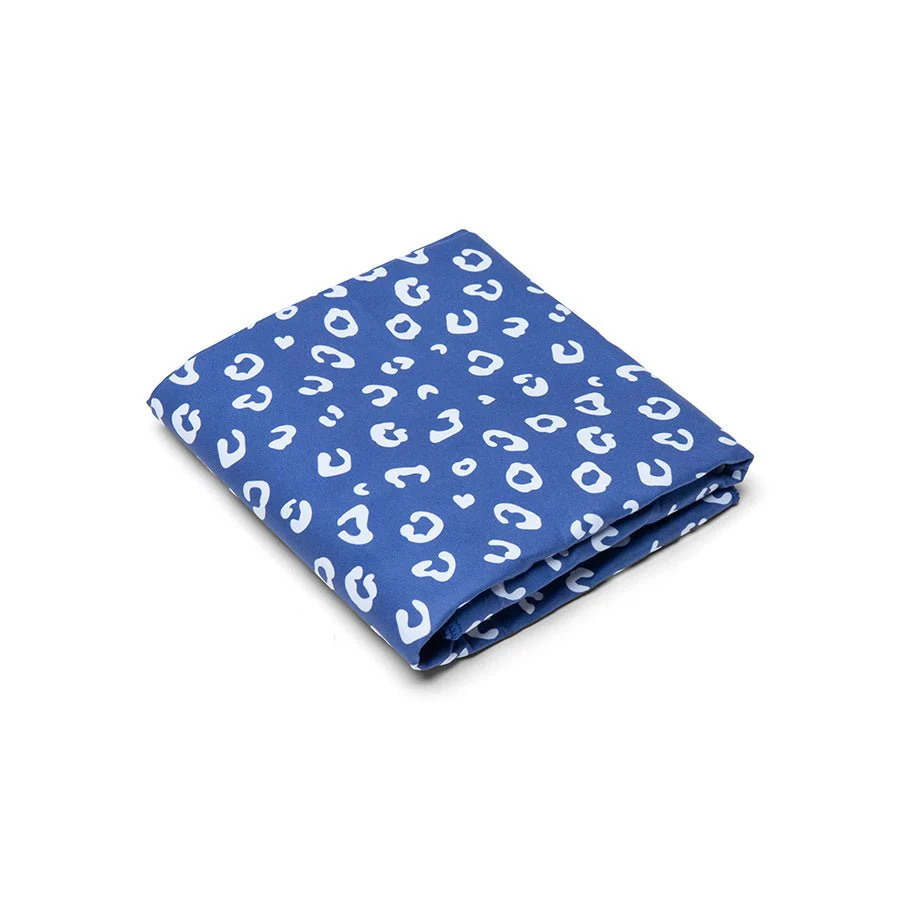 Swim Essentials Strandlaken Luxe Beach Blue Leopard - Image 2