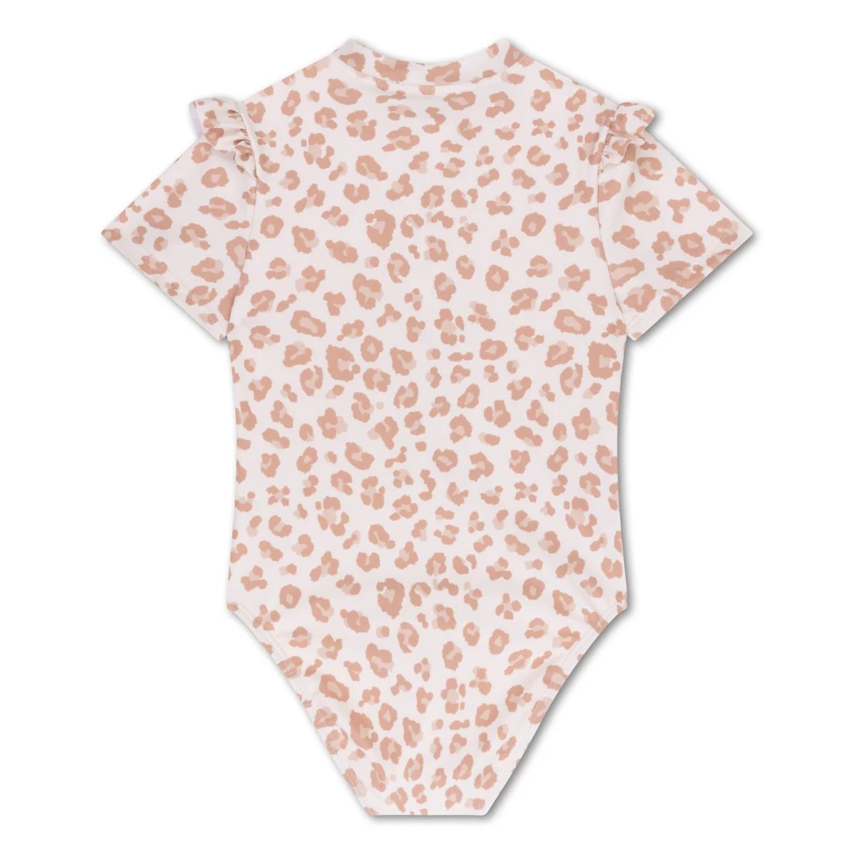 Swim Essentials Uv Zwempak Beige Leopard Rashguard Ruffle - Image 2