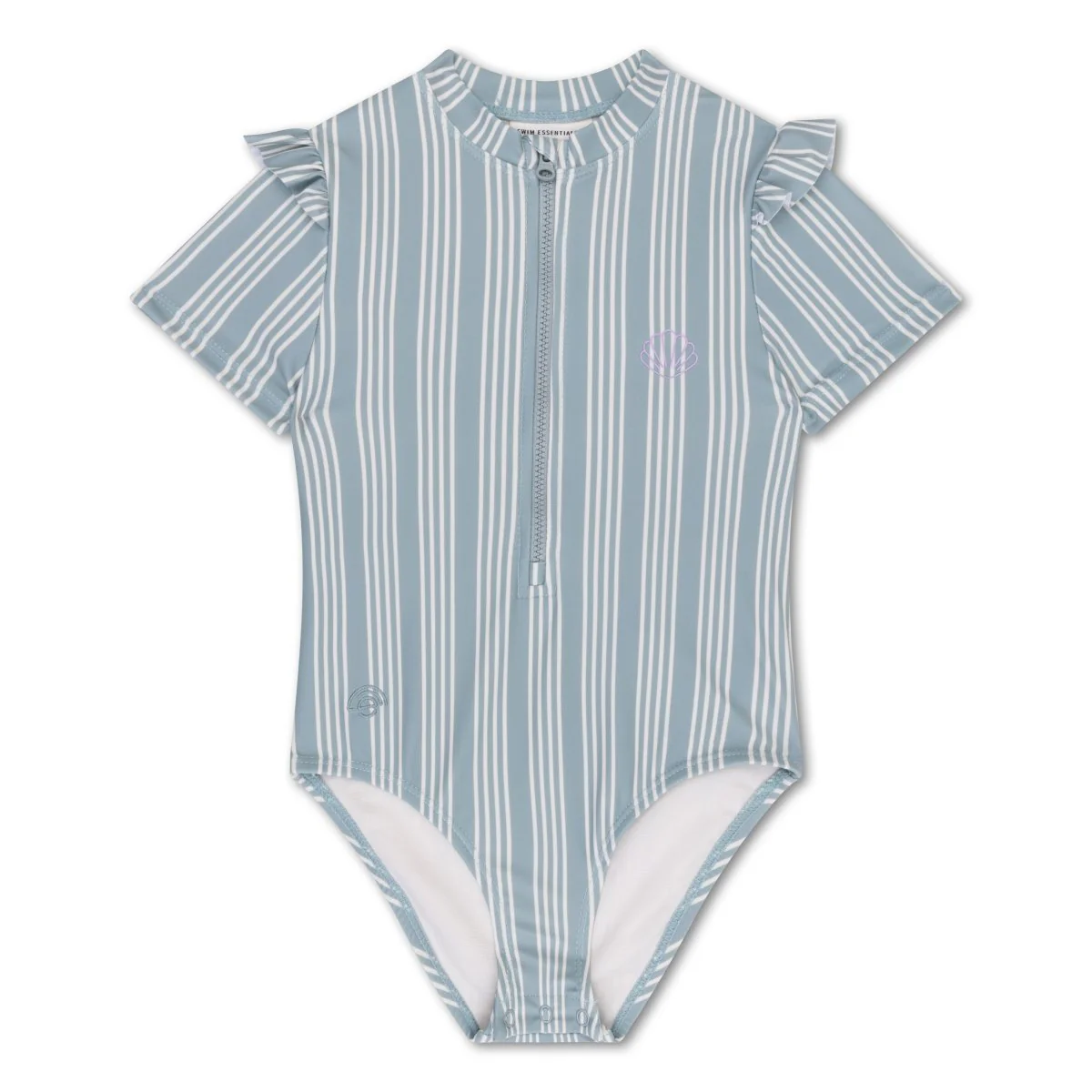 Swim Essentials Uv Zwempak Resort Stripe Rashguard Ruffle