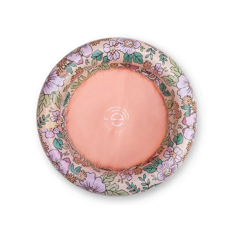 Swim Essentials Zwembad Baby Pink Blossom Print 2 Rings 60Cm