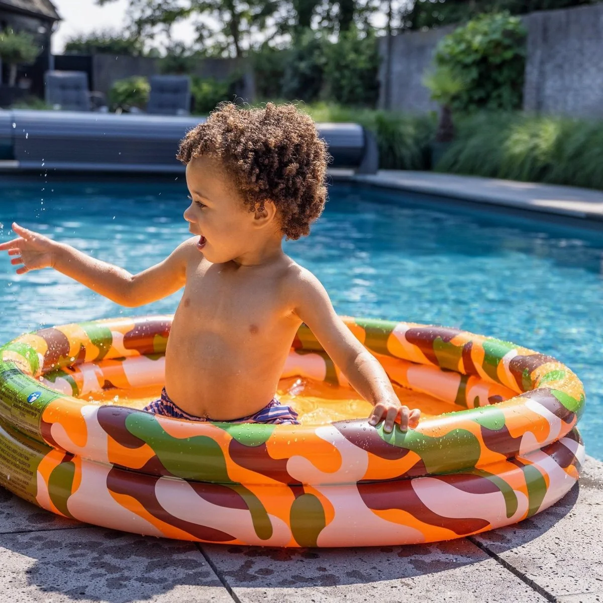 Swim Essentials Zwembad Kind Camouflage 1M - Image 8