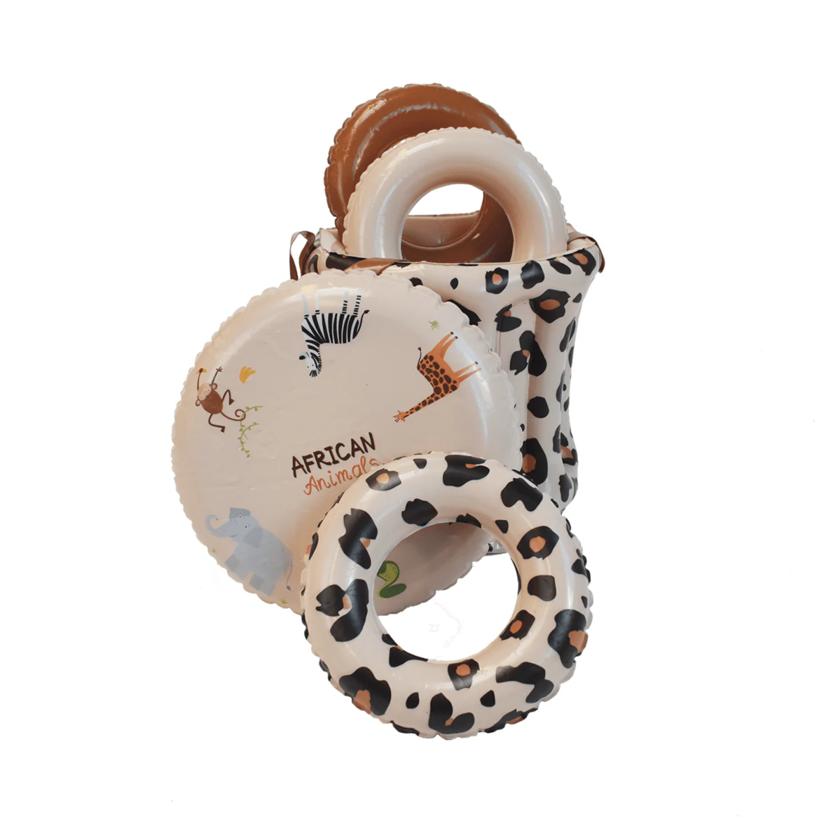 Swim Essentials Zwembad Kind Glijbaan Panterprint 2,10M - Image 3