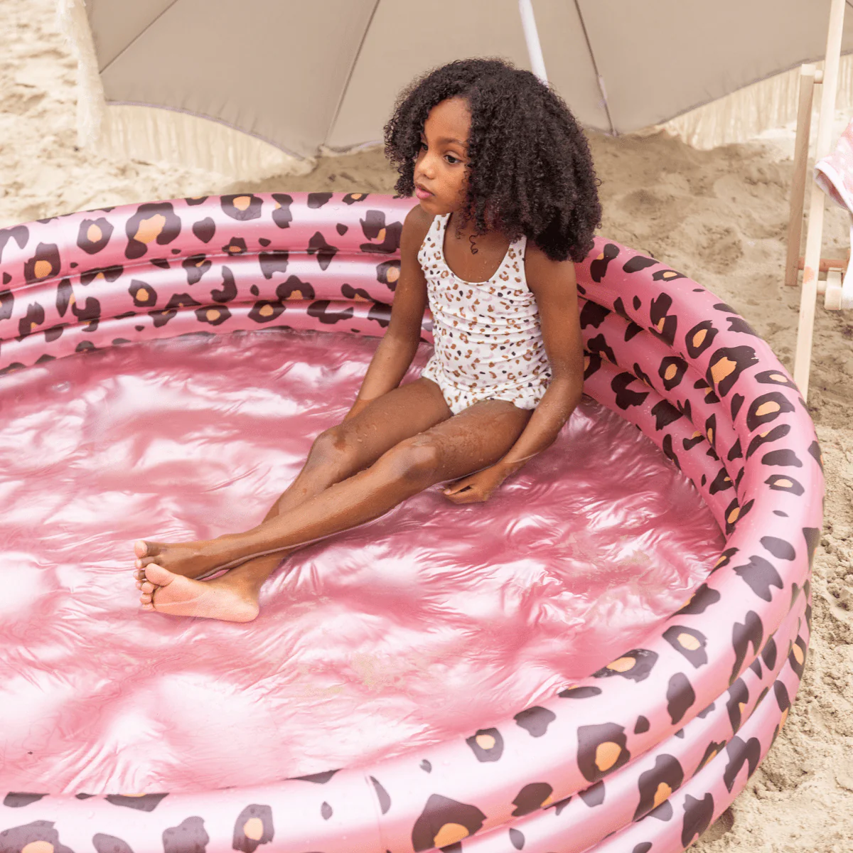 Swim Essentials Zwembad Kind Tijgerprint Roze 1,5M - Image 7