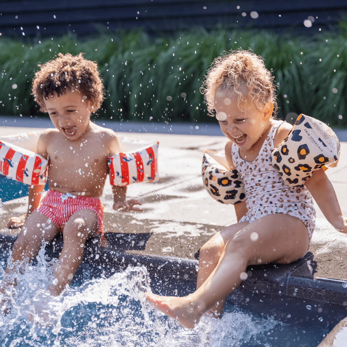 Swim Essentials Zwembandjes Panterprint 2-6 Jaar - Image 5