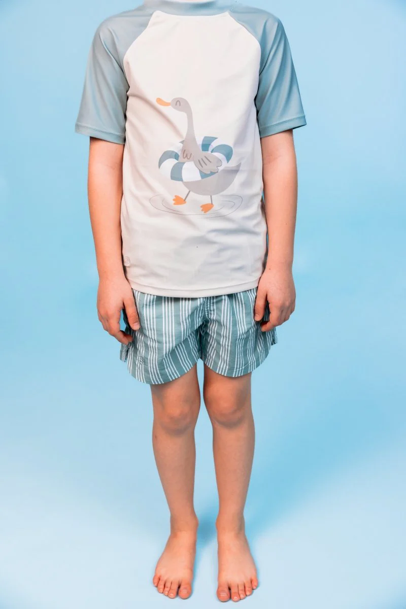 Swim Essentials Zwemshirt Kind Resort Stripe Goose - Image 4