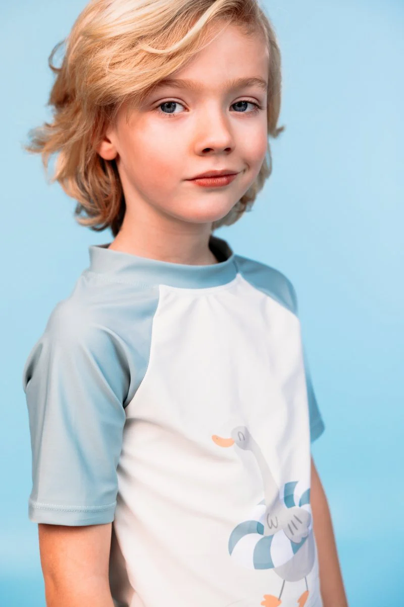 Swim Essentials Zwemshirt Kind Resort Stripe Goose - Image 7