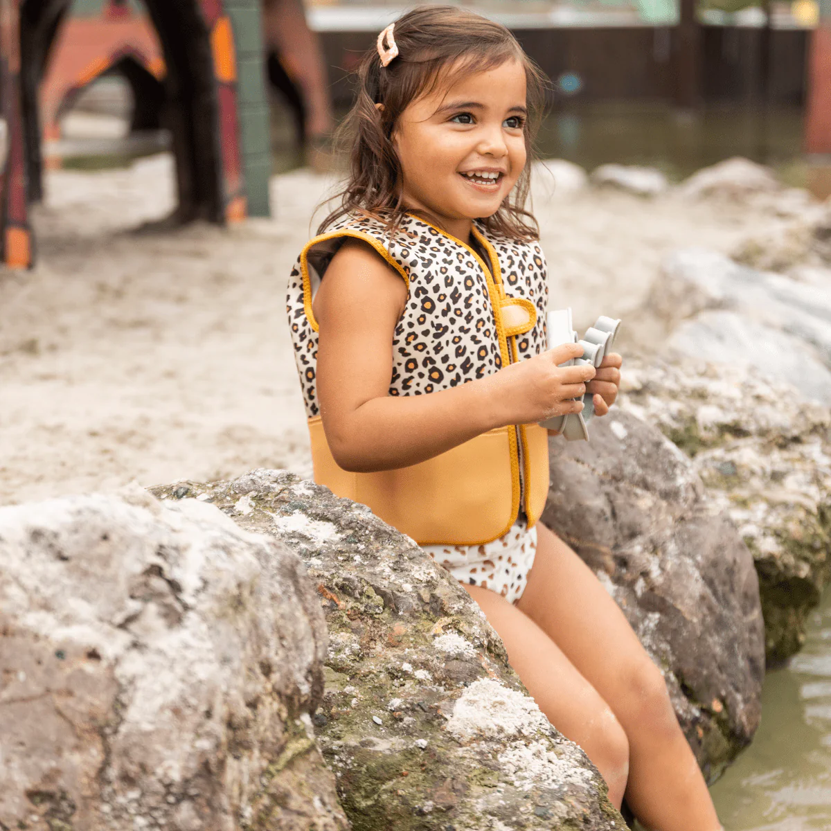 Swim Essentials Zwemvest Kind Luipaard Print 3-6 Jaar - Image 8