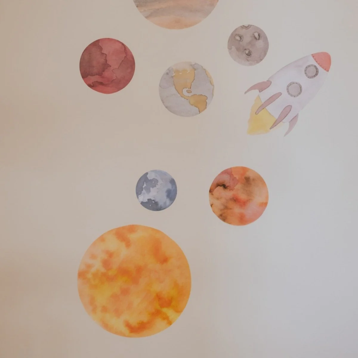 That's Mine Muursticker Solar System Multie Onesize - Image 3