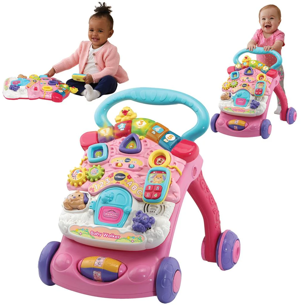 Vtech Loopwagen Baby Walker Roze - Image 2