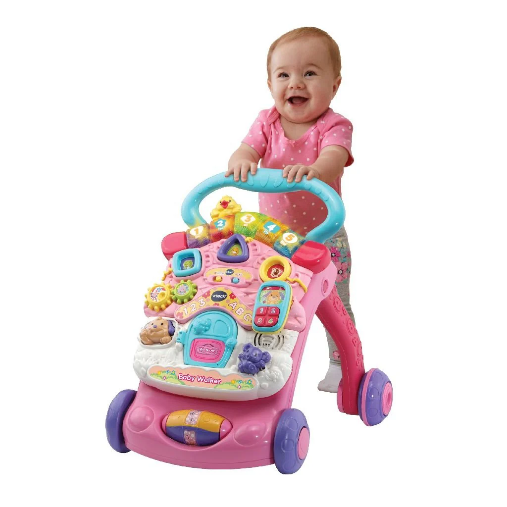 Vtech Loopwagen Baby Walker Roze - Image 3