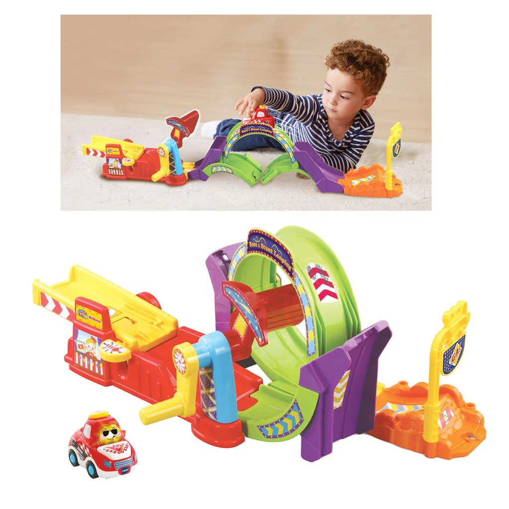 Vtech Speelgoed Autobaan Toet Toet Auto Race & Stunt Looping - Image 3